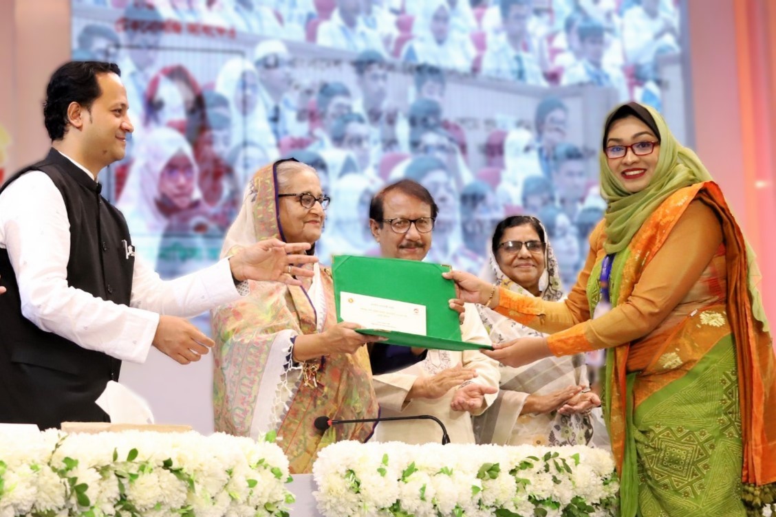 Congratulation Shams Nafisa Ali (Lecturer) for receiving ‘Bangabandhu Sheikh Mujib Scholar Award 2023’!