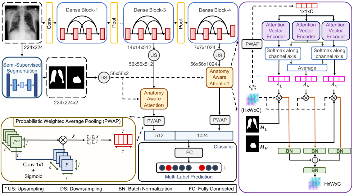 Thoracic Disease Detection from X-ray